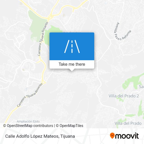 Calle Adolfo López Mateos map