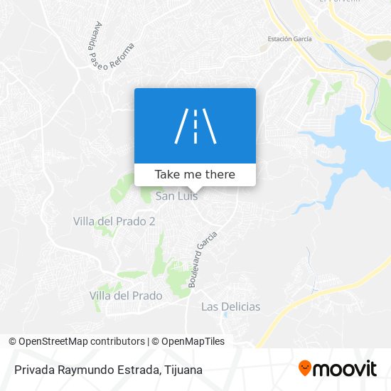 Privada Raymundo Estrada map