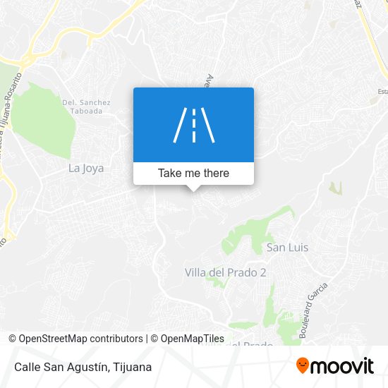 Calle San Agustín map