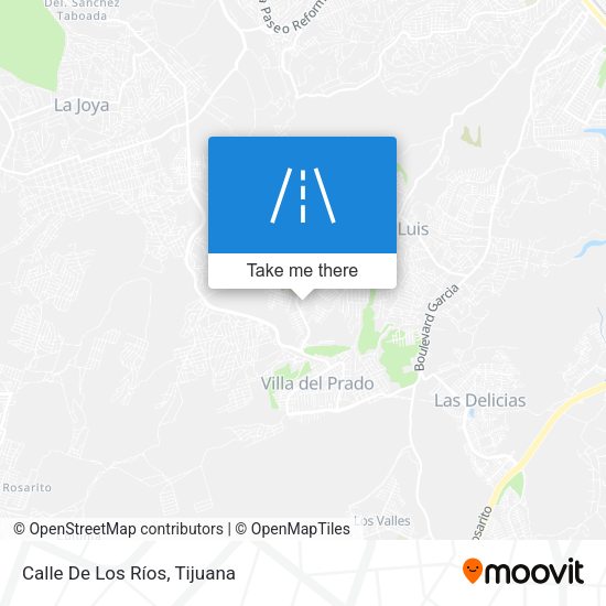 Calle De Los Ríos map