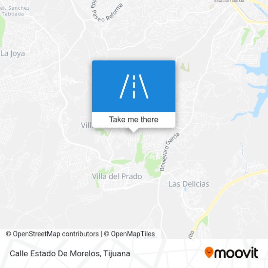 Calle Estado De Morelos map