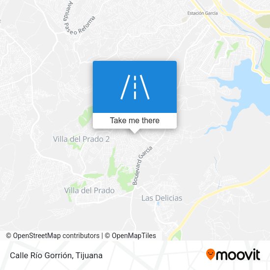 Calle Río Gorrión map