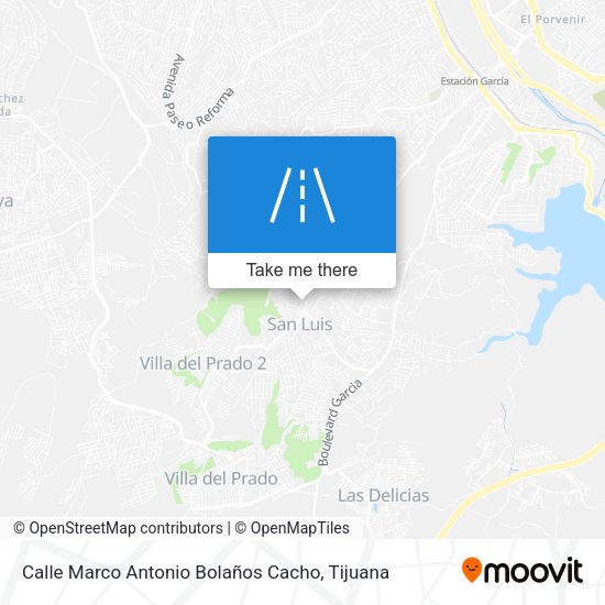 Calle Marco Antonio Bolaños Cacho map