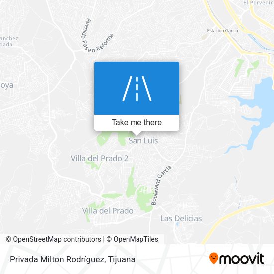 Mapa de Privada Milton Rodríguez