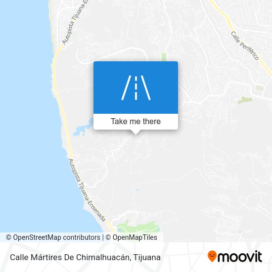 Calle Mártires De Chimalhuacán map