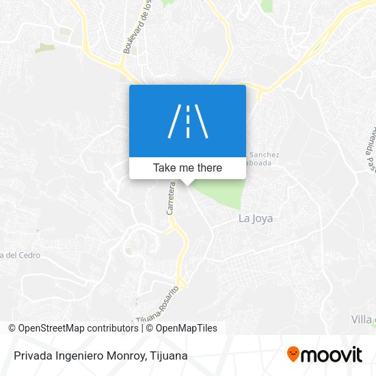 Privada Ingeniero Monroy map