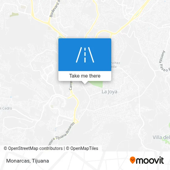 Monarcas map
