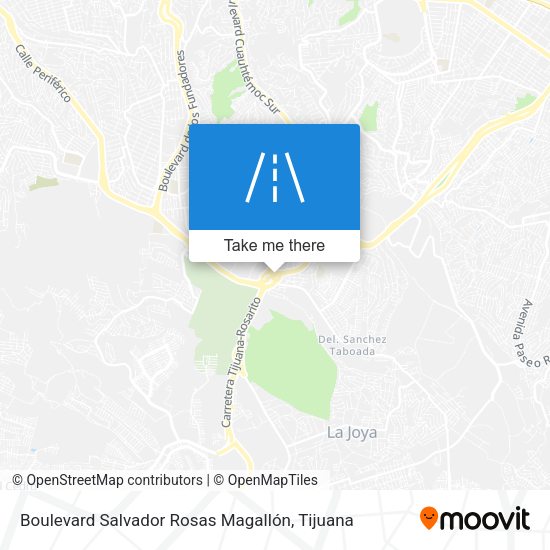 Boulevard Salvador Rosas Magallón map