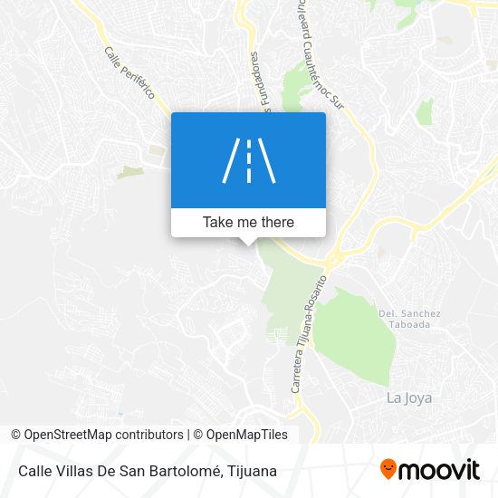 Calle Villas De San Bartolomé map