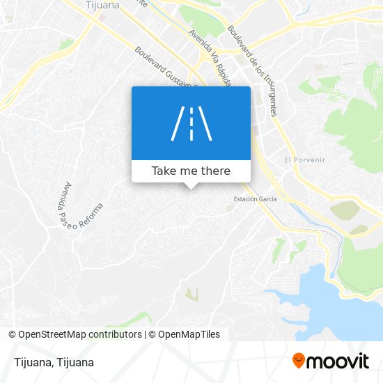 Tijuana map