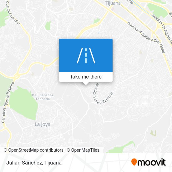 Julián Sánchez map