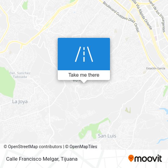 Calle Francisco Melgar map