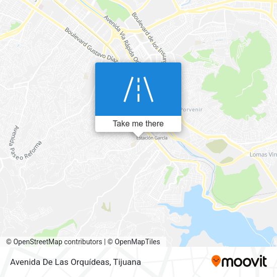 Avenida De Las Orquídeas map