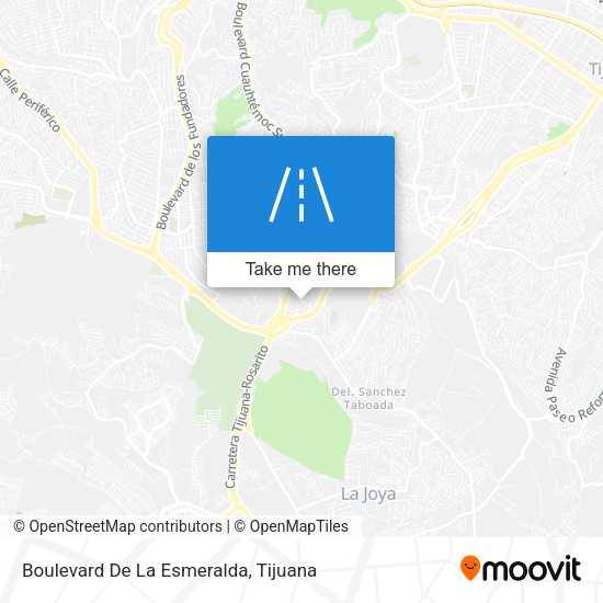 Boulevard De La Esmeralda map