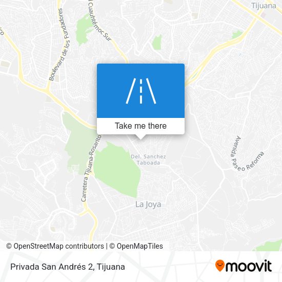 Privada San Andrés 2 map