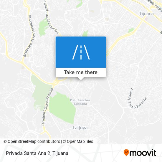 Privada Santa Ana 2 map