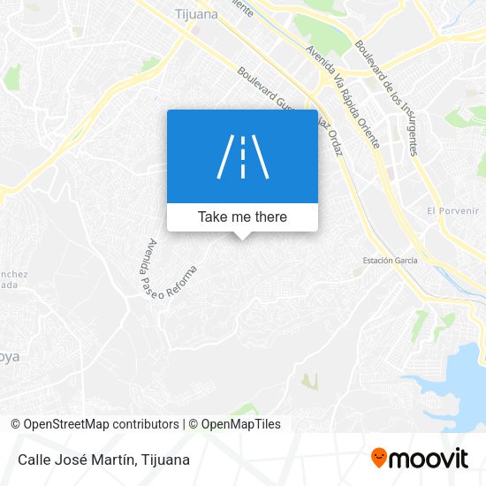 Calle José Martín map