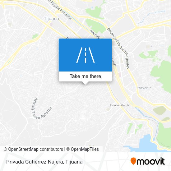 Mapa de Privada Gutiérrez Nájera