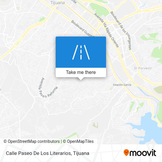 Calle Paseo De Los Literarios map