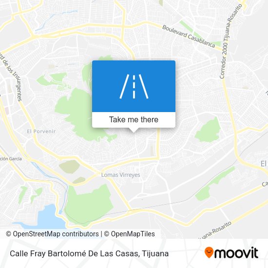 Calle Fray Bartolomé De Las Casas map