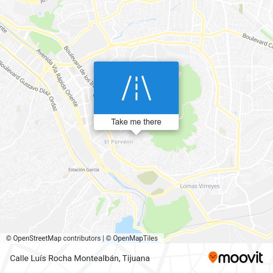 Calle Luís Rocha Montealbán map