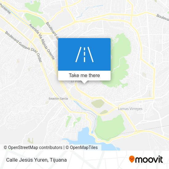 Mapa de Calle Jesús Yuren