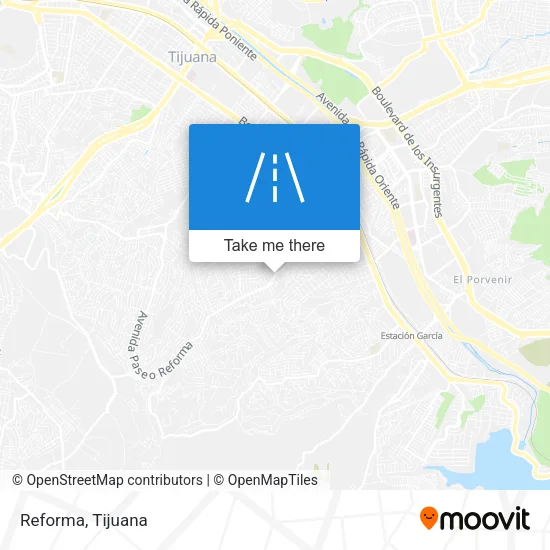 Mapa de Reforma