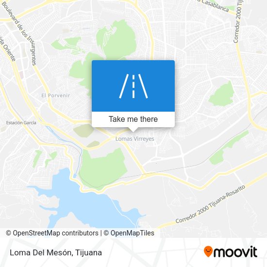 Mapa de Loma Del Mesón