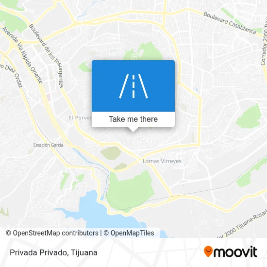 Privada Privado map