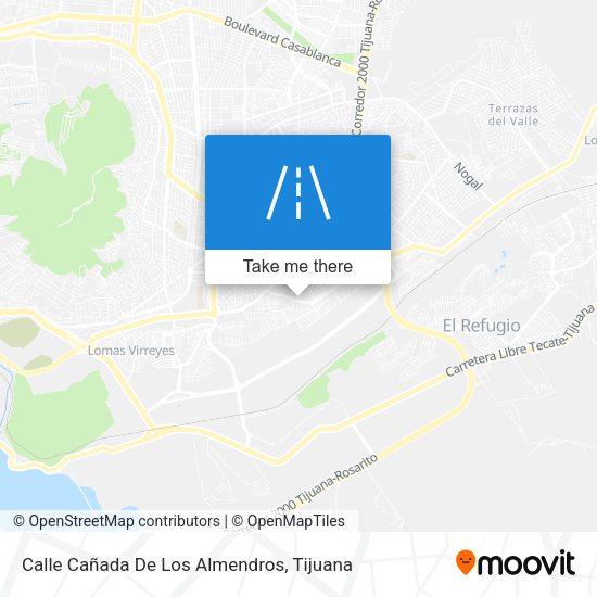 Calle Cañada De Los Almendros map