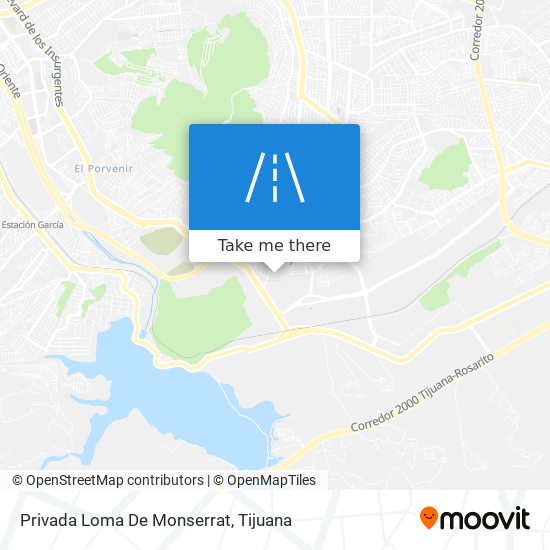 Privada Loma De Monserrat map
