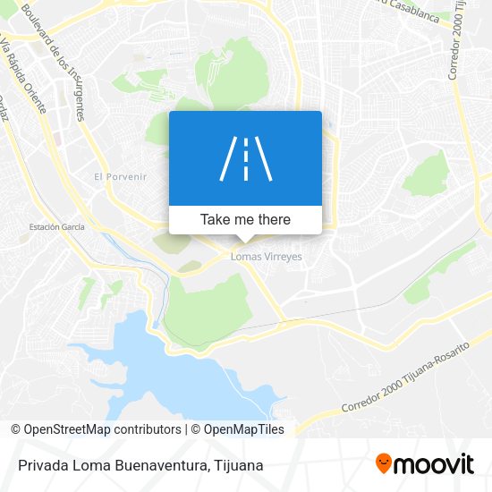 Privada Loma Buenaventura map