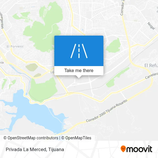 Privada La Merced map