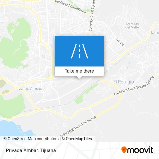 Mapa de Privada Ámbar