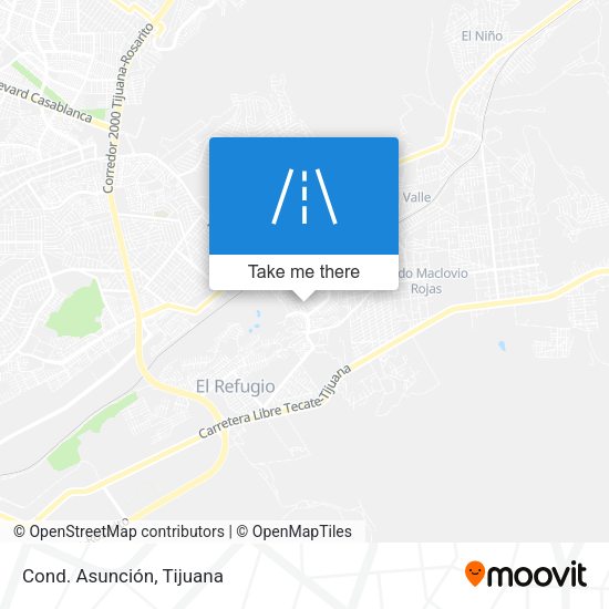 Mapa de Cond. Asunción