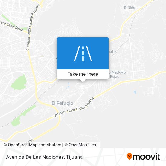 Avenida De Las Naciones map