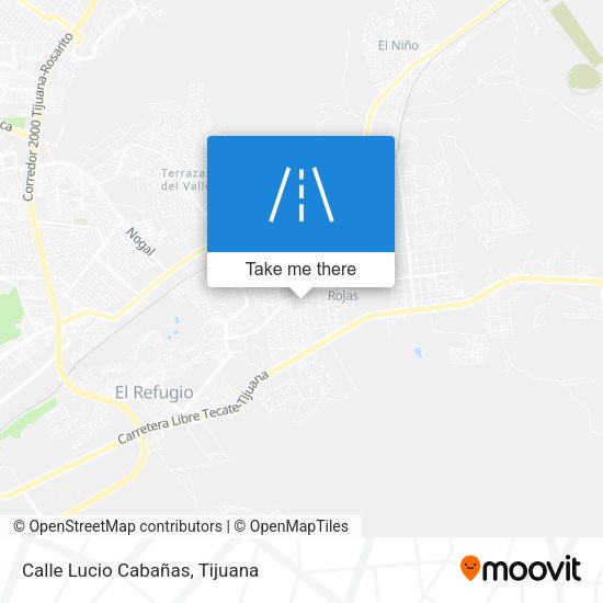 Calle Lucio Cabañas map