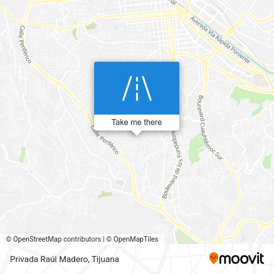 Mapa de Privada Raúl Madero