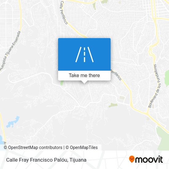 Calle Fray Francisco Palóu map