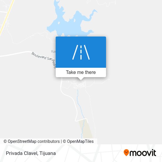 Mapa de Privada Clavel