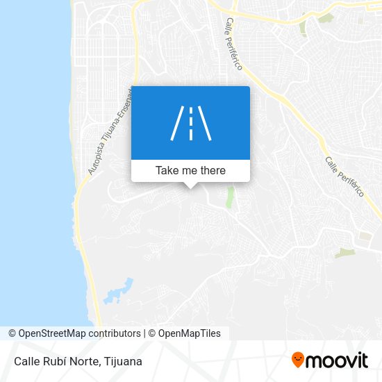 Calle Rubí Norte map