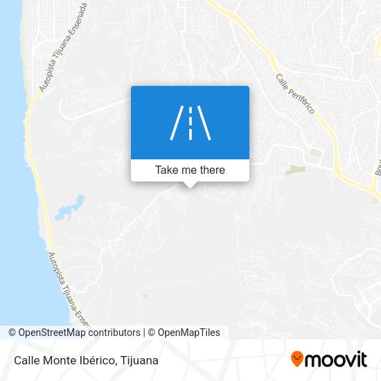 Calle Monte Ibérico map