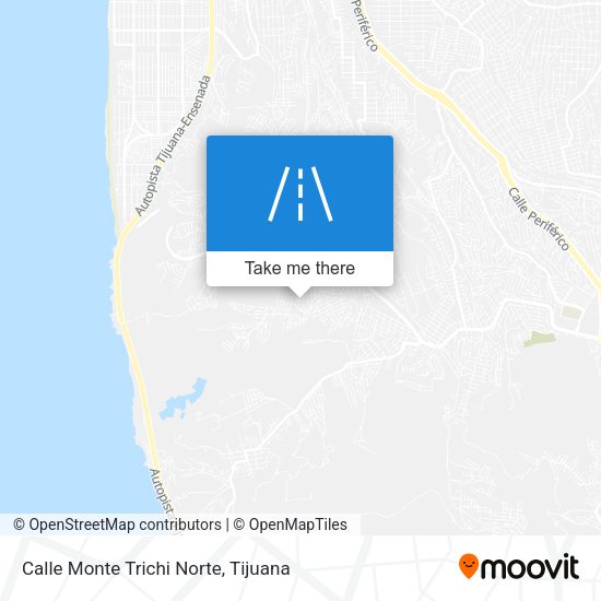 Calle Monte Trichi Norte map