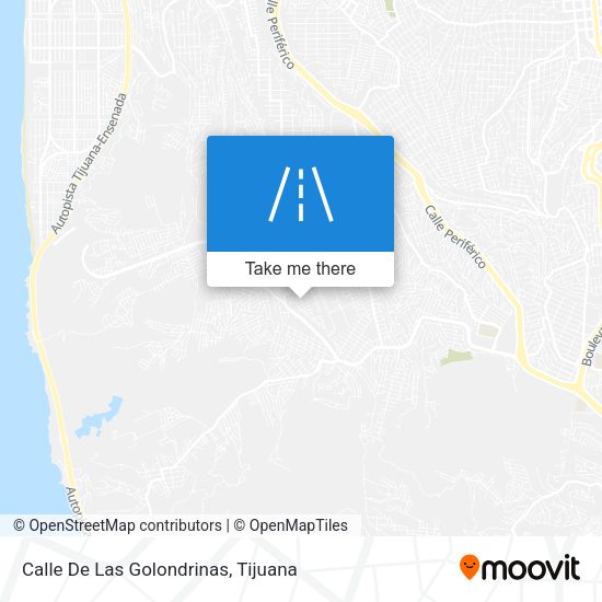 Calle De Las Golondrinas map