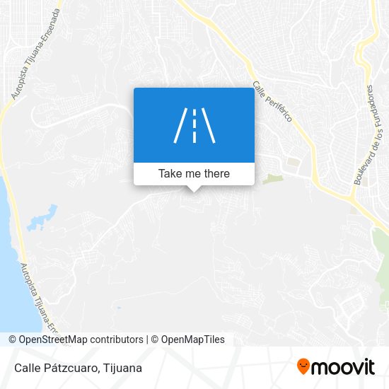 Mapa de Calle Pátzcuaro