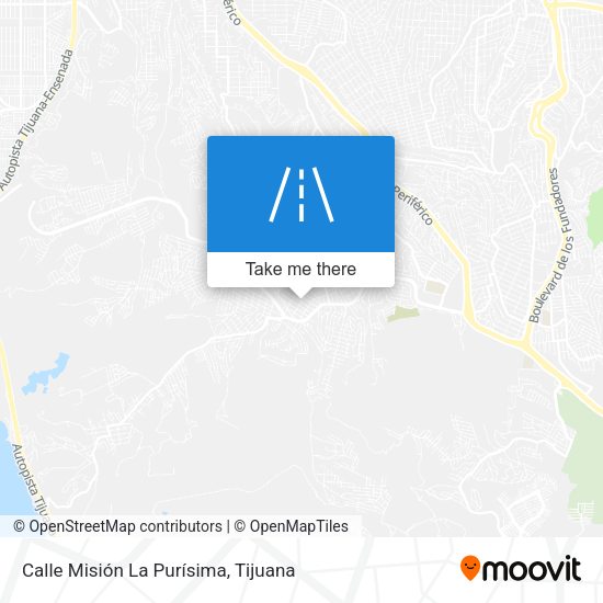 Calle Misión La Purísima map