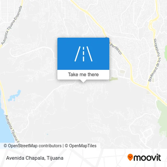 Avenida Chapala map