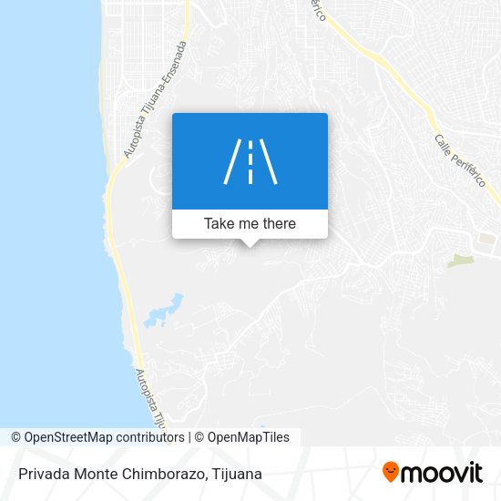 Privada Monte Chimborazo map