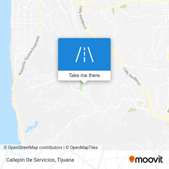 Mapa de Callejón De Servicios