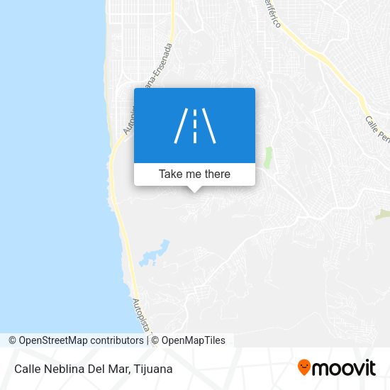 Calle Neblina Del Mar map